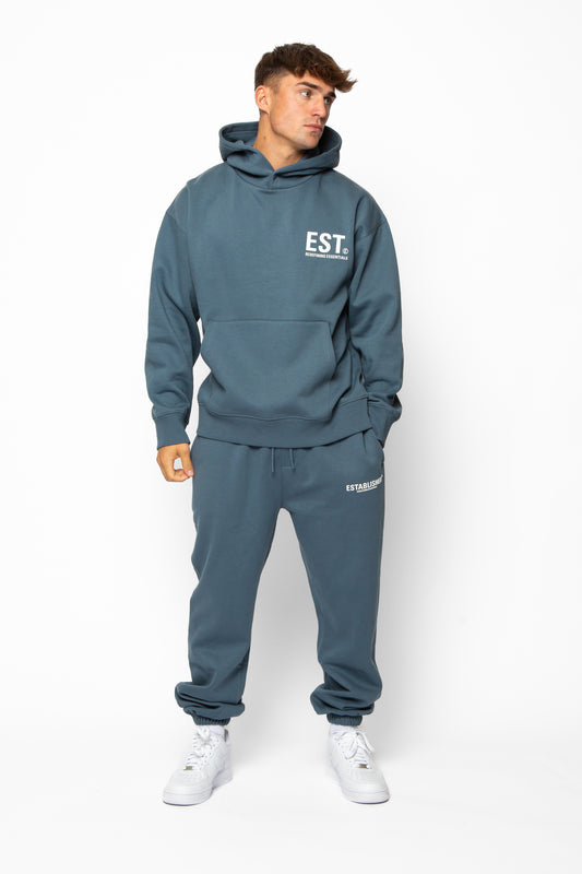 EST CORE CUFFED JOGGER - SLATE BLUE