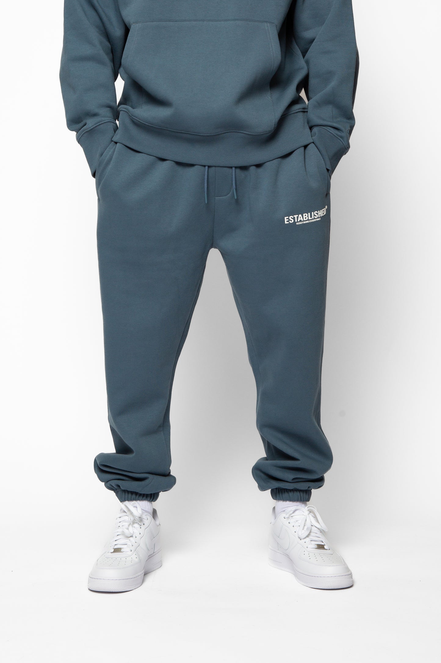 EST CORE CUFFED JOGGER - SLATE BLUE