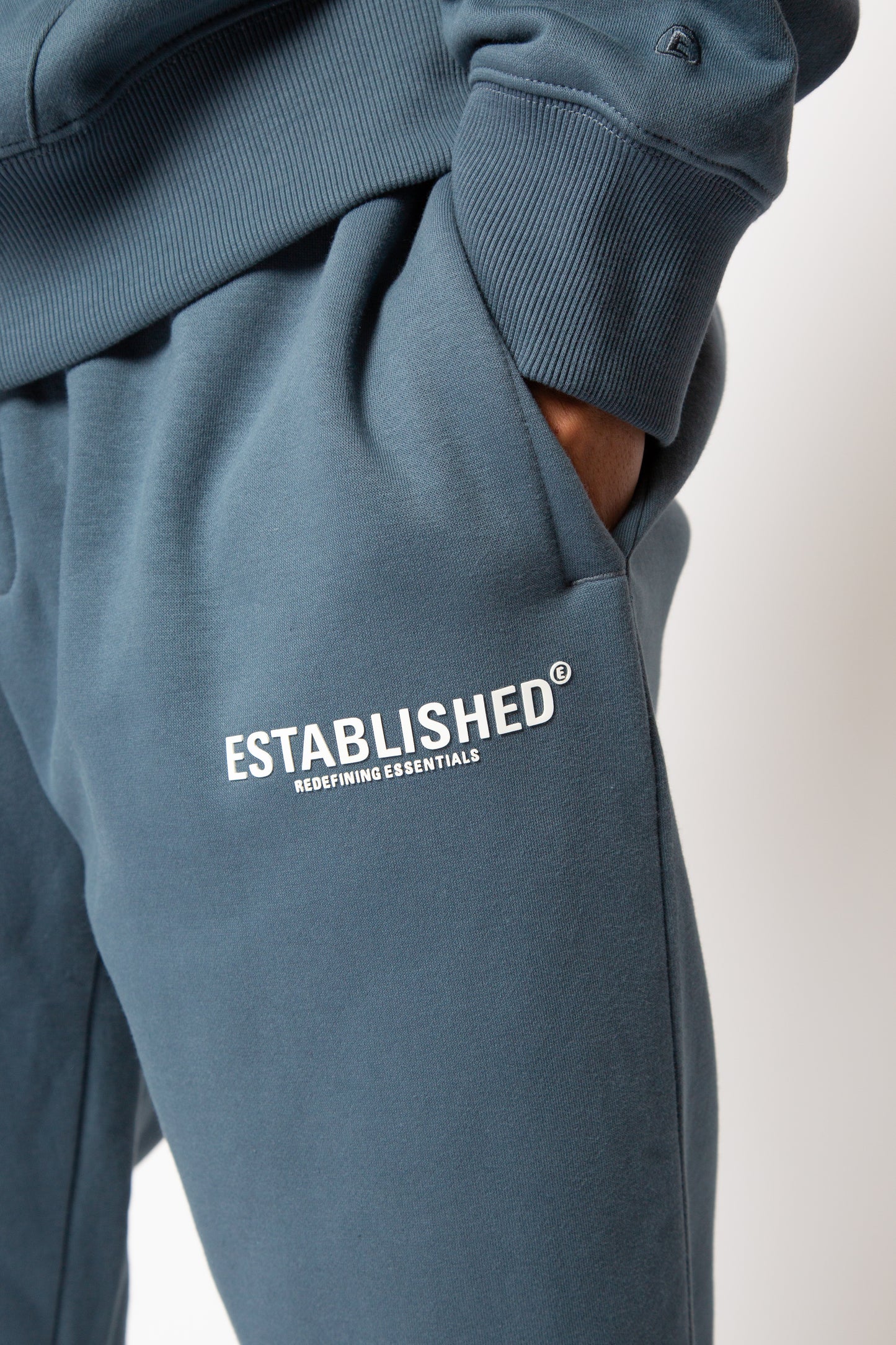 EST CORE CUFFED JOGGER - SLATE BLUE